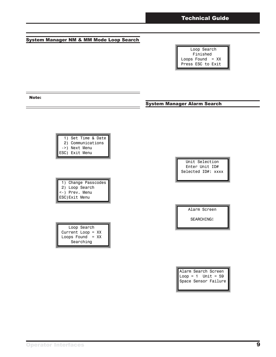 Operator interfaces technical guide 9 | Orion System VCM User Manual | Page 9 / 52