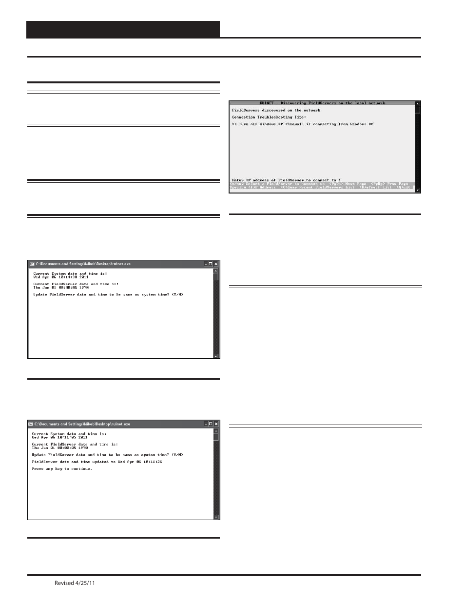 Running ruinet, Pt-link ii bacnet | Orion System PT-Link II BACnet2 User Manual | Page 10 / 60