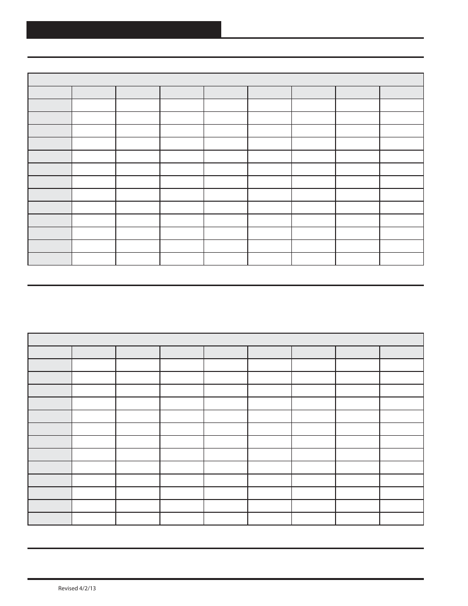 Sa data array & vcm data array, Pt-link ii bacnet | Orion System PT-Link II BACnet2 User Manual | Page 26 / 60