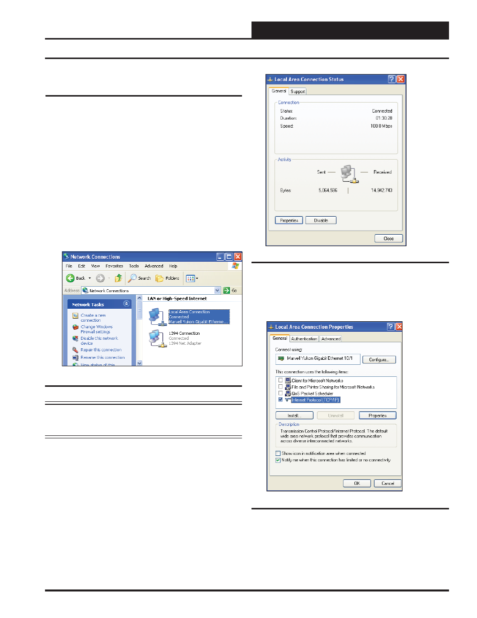 Ip address confi guration, Pt-link ii interface pt-link ii bacnet, Technical guide 7 | Orion System PT-Link II BACnet2 User Manual | Page 7 / 60