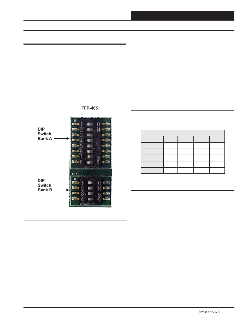 Confi guring the pt-link dip switches | Orion System PT-Link II BACnet2 User Manual | Page 9 / 60