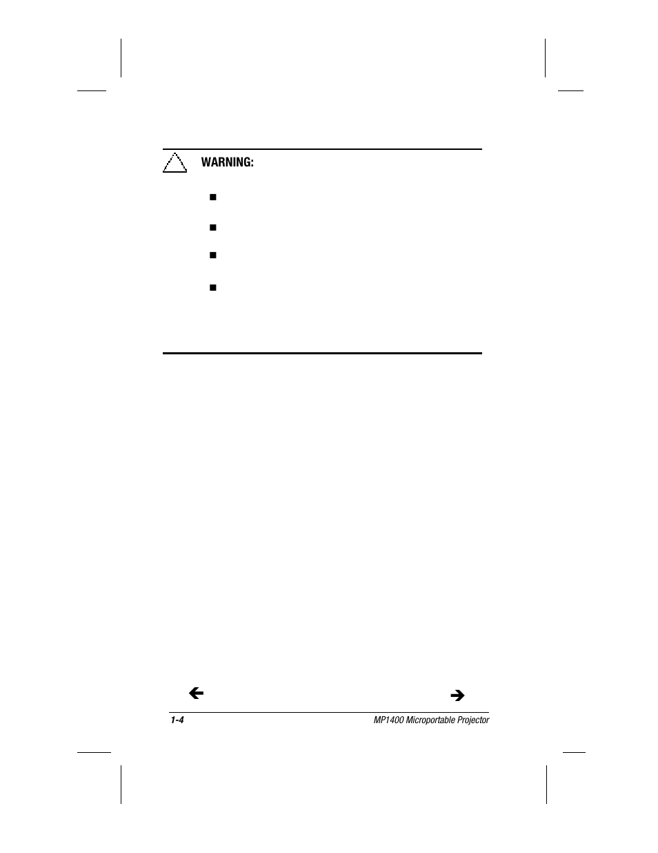 Compaq MP1400 User Manual | Page 11 / 69