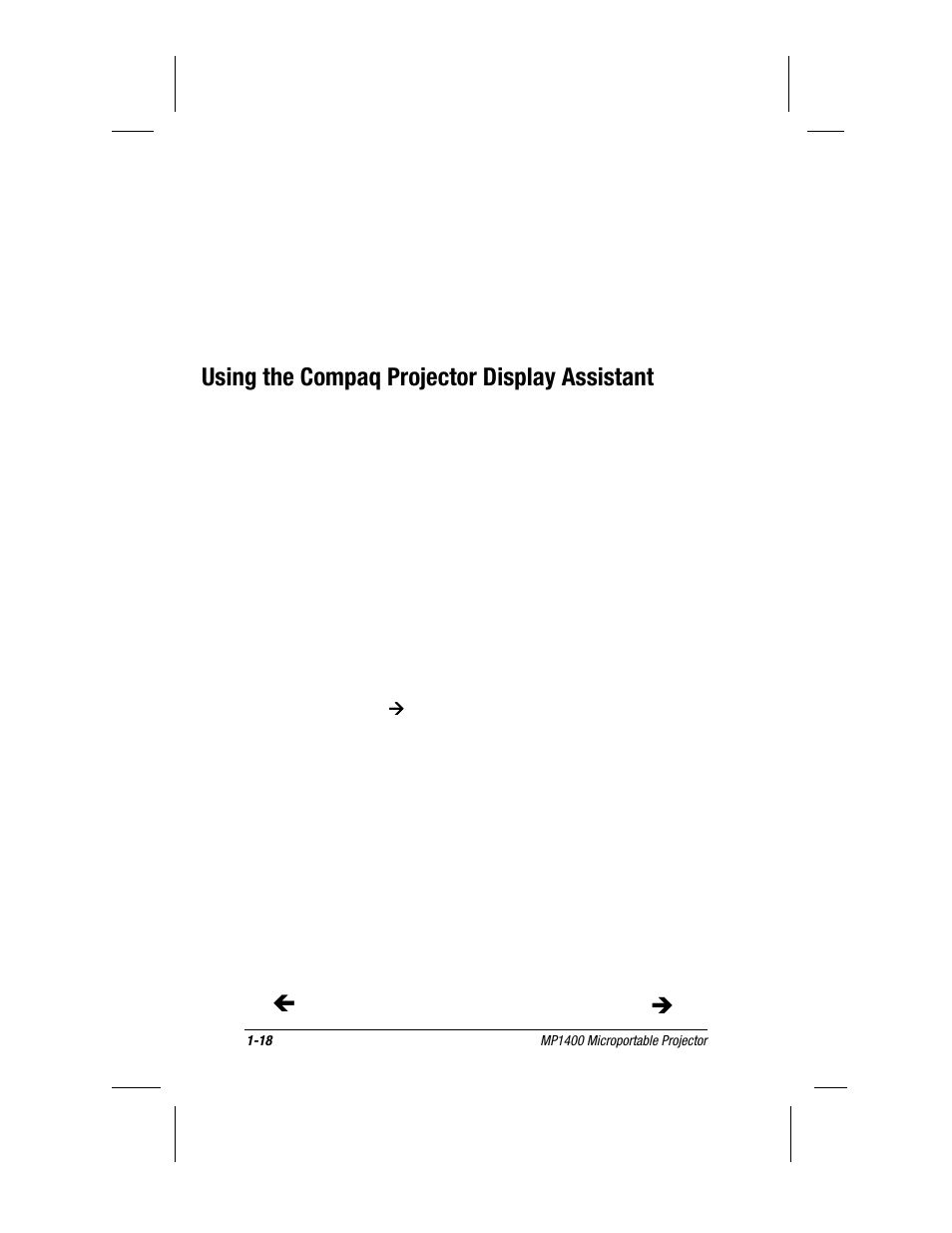 Using the compaq projector display assistant | Compaq MP1400 User Manual | Page 25 / 69