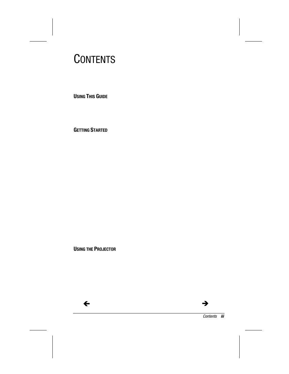 Compaq MP1400 User Manual | Page 3 / 69