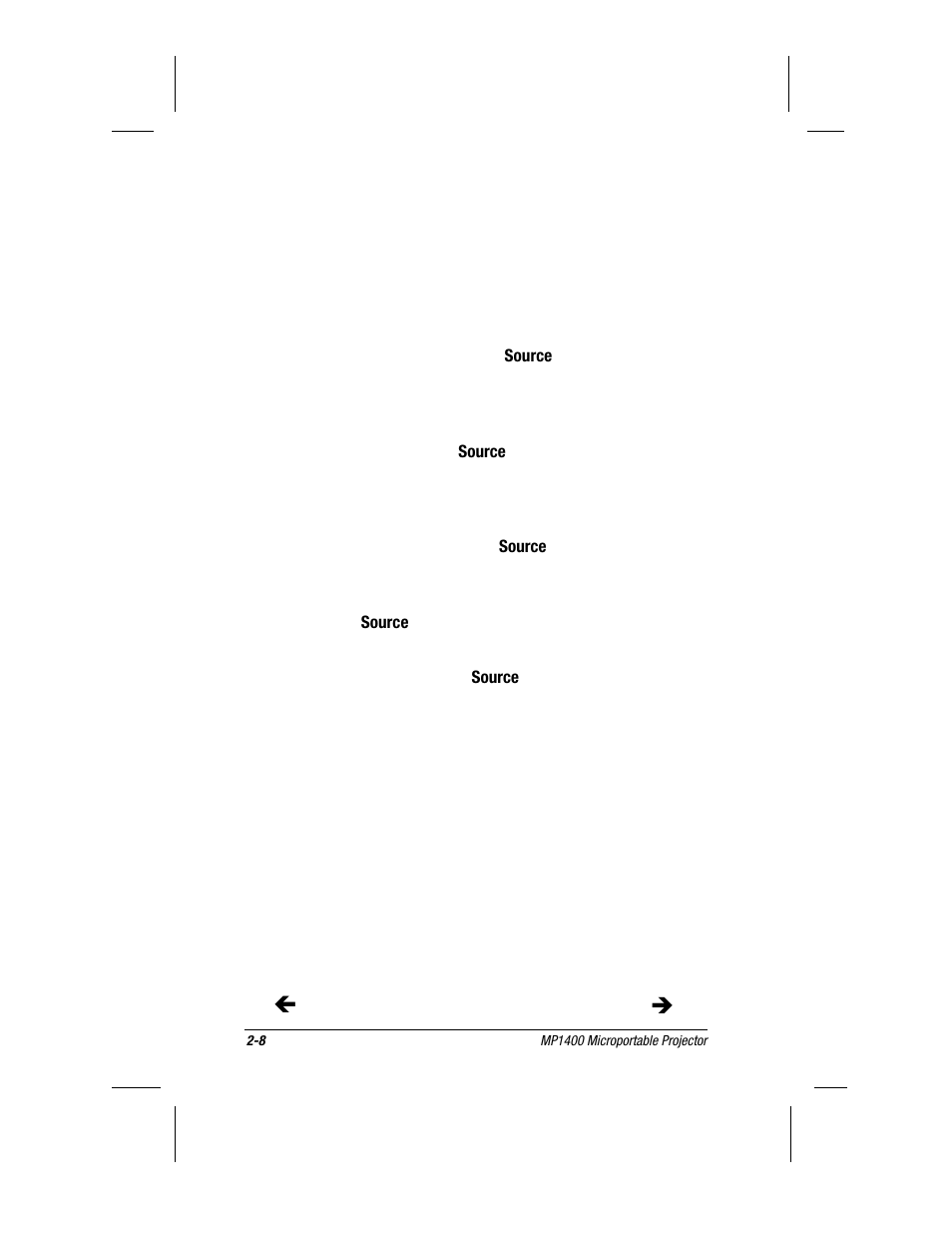 Compaq MP1400 User Manual | Page 33 / 69