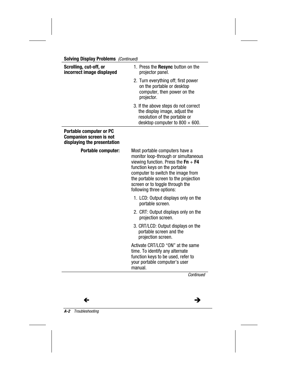 Compaq MP1400 User Manual | Page 56 / 69