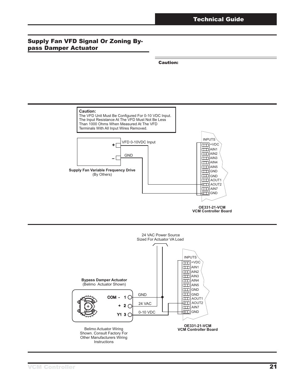 Orion System VCM Controller User Manual | Page 21 / 60