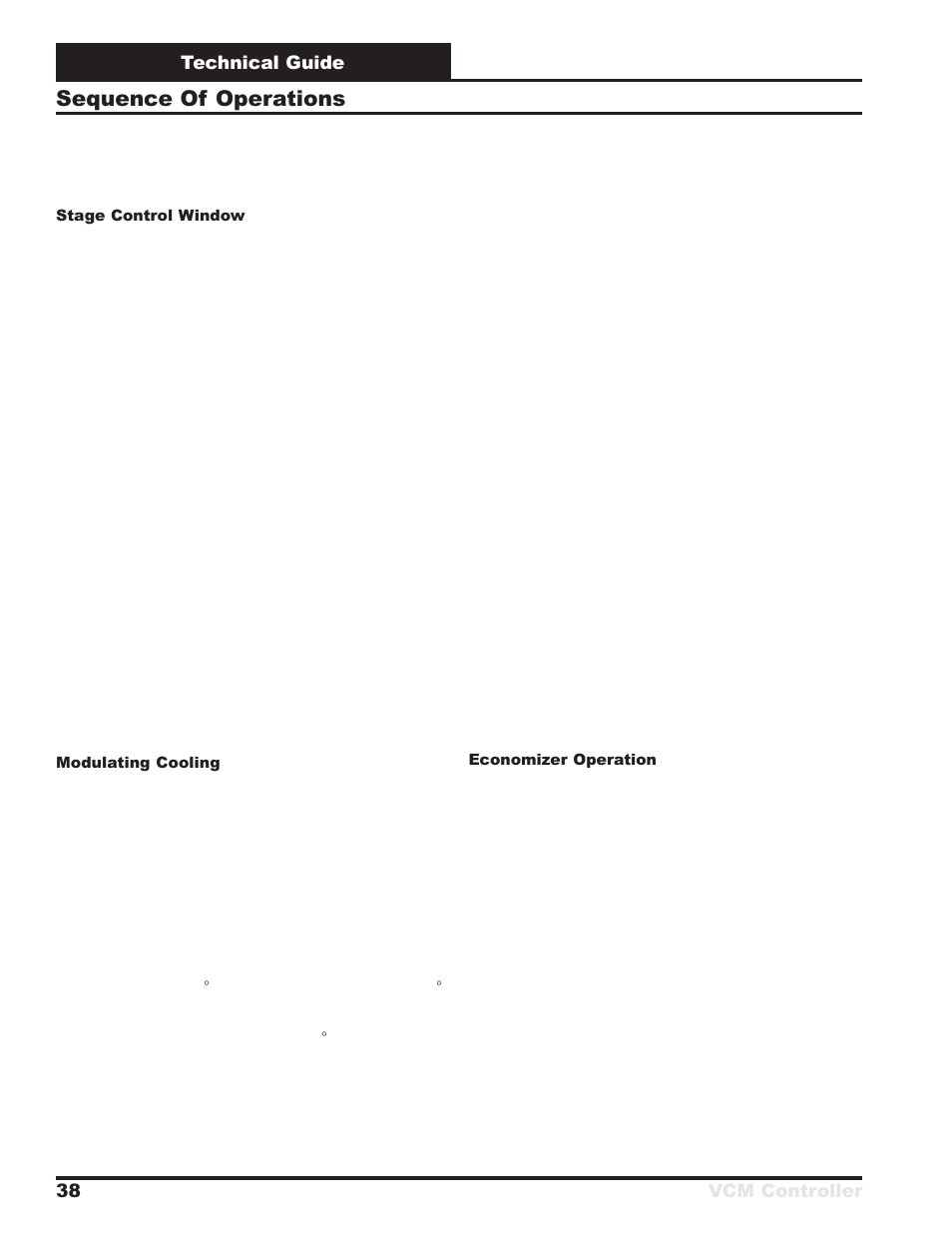 Sequence of operations | Orion System VCM Controller User Manual | Page 38 / 60