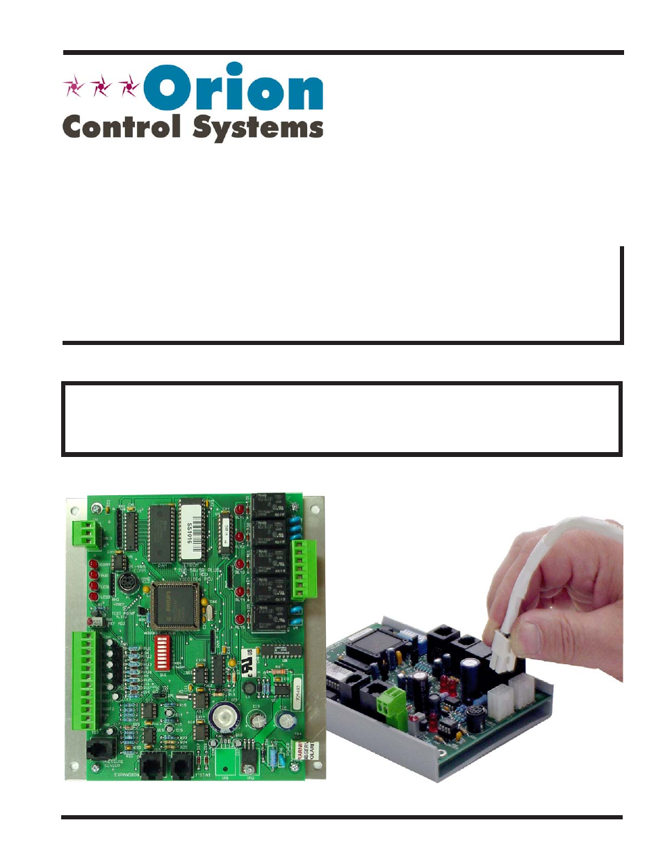 Orion System VCM Component User Manual | 96 pages