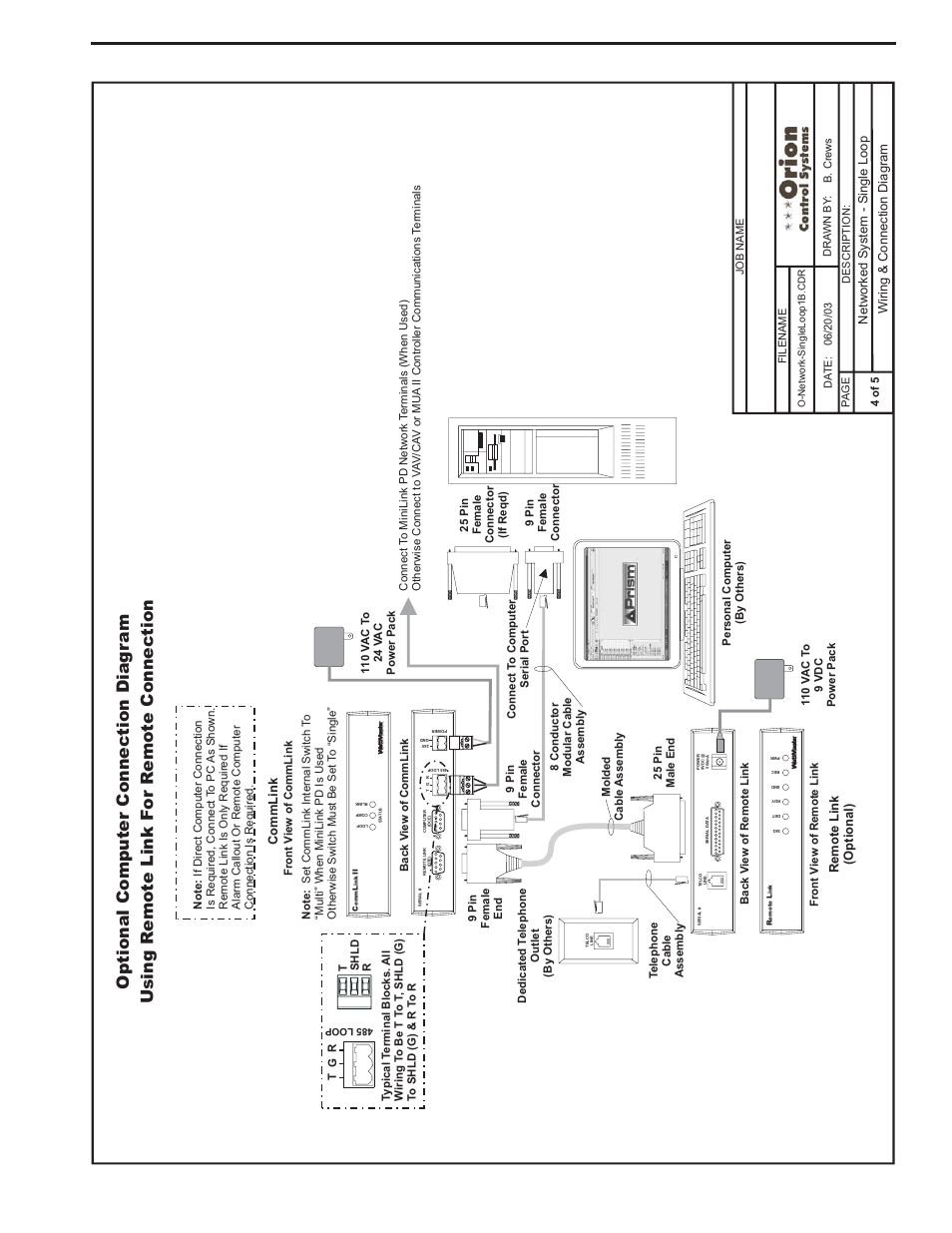 Component & system wiring 15, Controls | Orion System VCM Component User Manual | Page 15 / 96