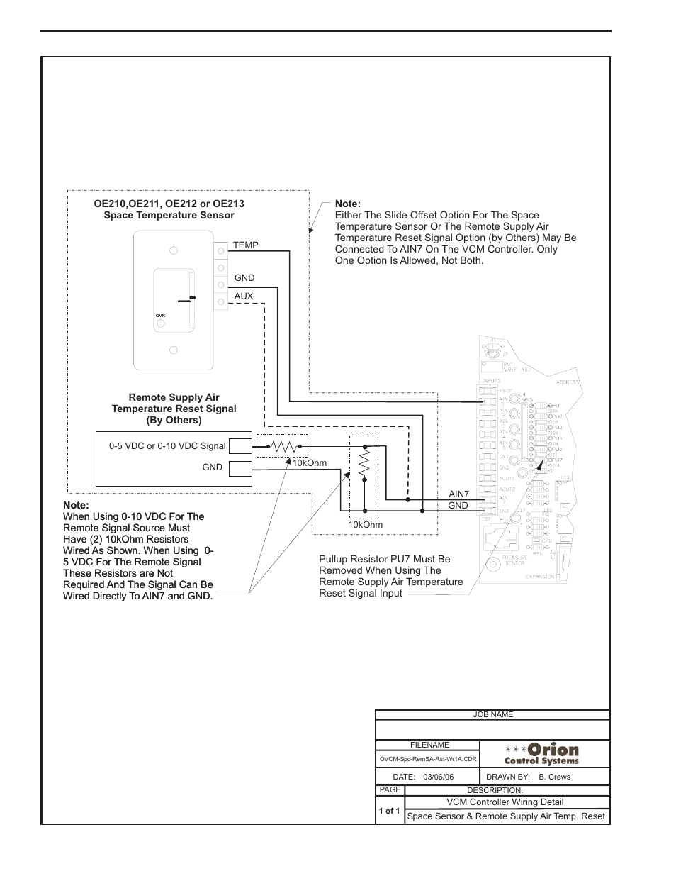 Component & system wiring 36 | Orion System VCM Component User Manual | Page 36 / 96