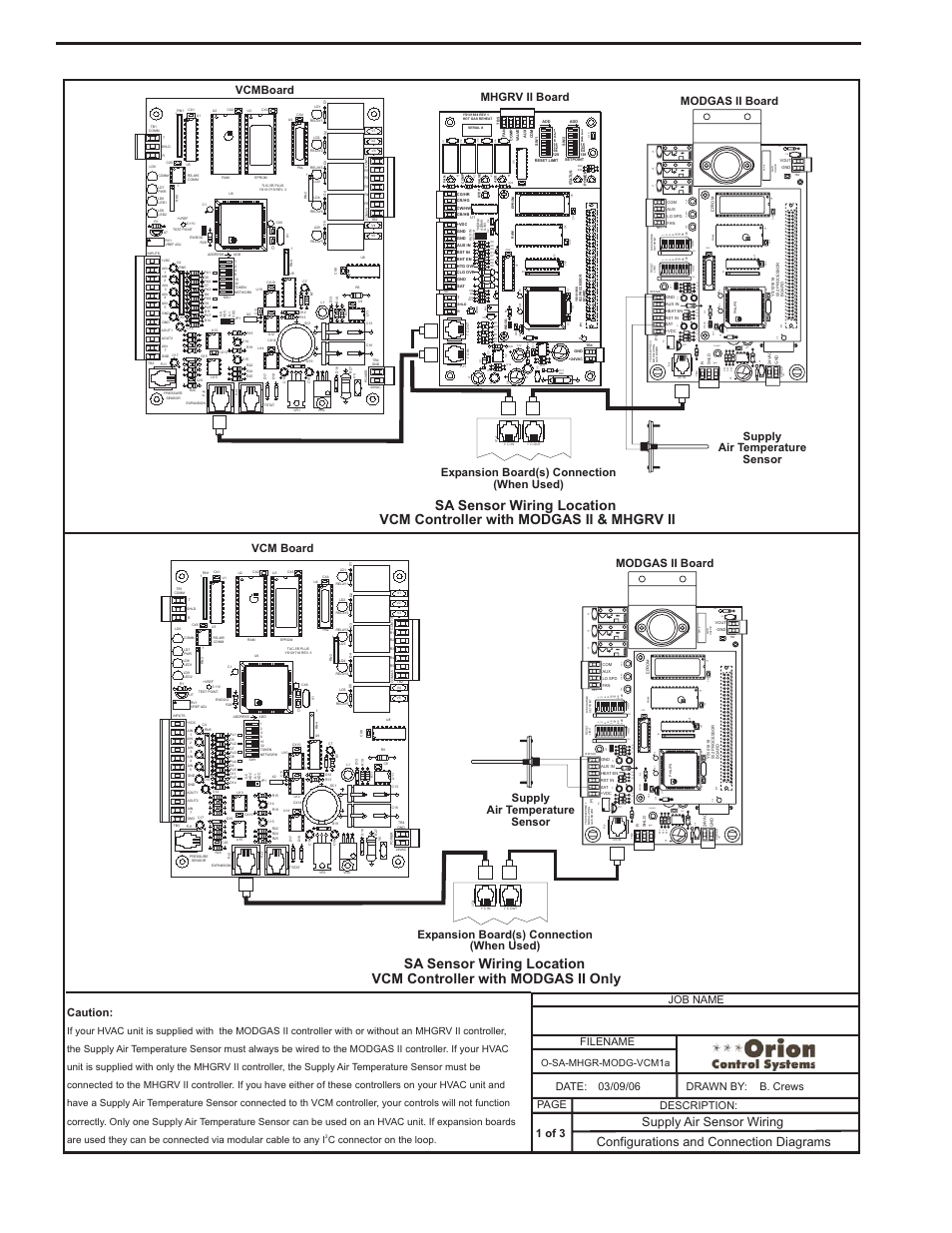 Supply air sensor location & wiring, Component & system wiring 88, Philips | Of f, Lo spd fa n, Power, Rv 1, C2 r1, R1 p d2 r9 c1, R7 d1 r15 p | Orion System VCM Component User Manual | Page 88 / 96