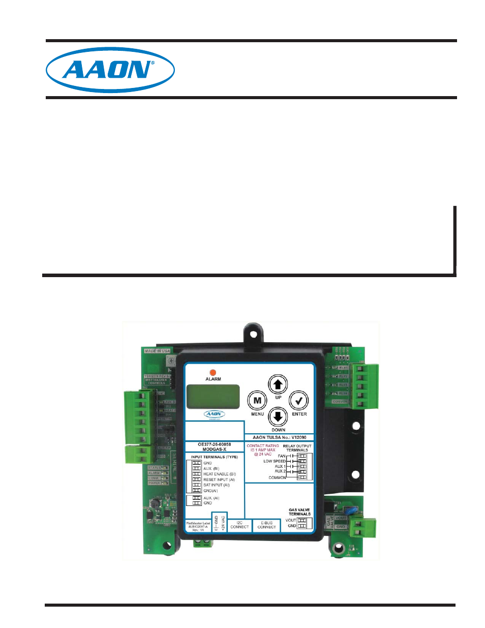 Orion System MODGAS-X User Manual | 28 pages