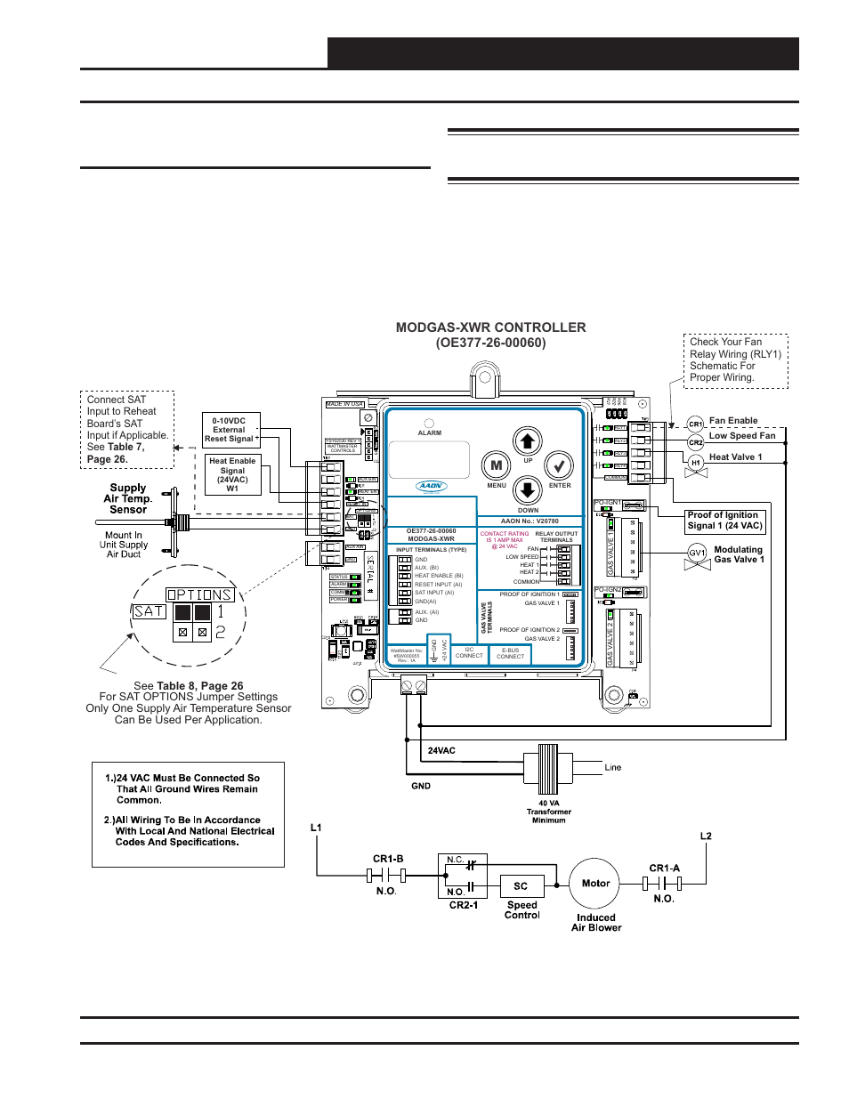 Wiring, Modgas-xwr technical guide | Orion System MODGAS-XWR User Manual | Page 5 / 28