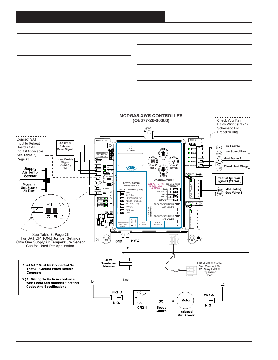 Wiring, Modgas-xwr technical guide 6 | Orion System MODGAS-XWR User Manual | Page 6 / 28