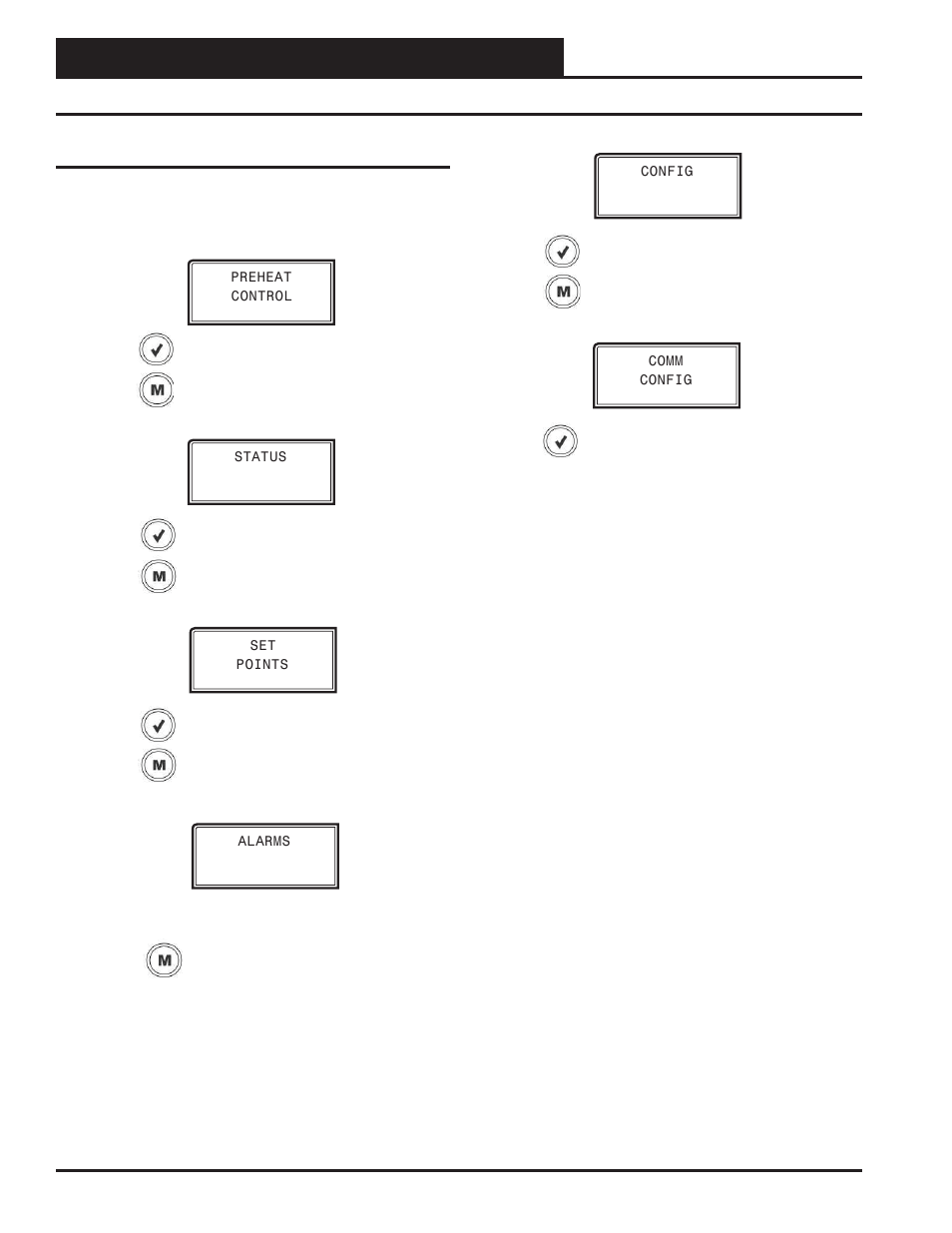 Lcd display screens, Preheat-x main screens, Preheat-x technical guide 14 | Orion System PREHEAT-X User Manual | Page 14 / 28