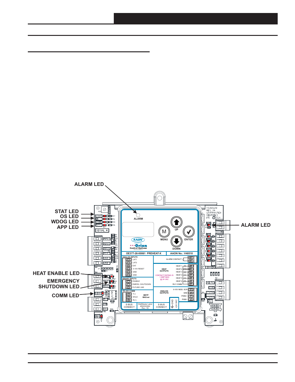 Troubleshooting, Led diagnostics & alarms, Preheat-x technical guide | Led diagnostics, Status leds, Diagnostic leds, Communication led, Relay leds, Binary input leds | Orion System PREHEAT-X User Manual | Page 21 / 28