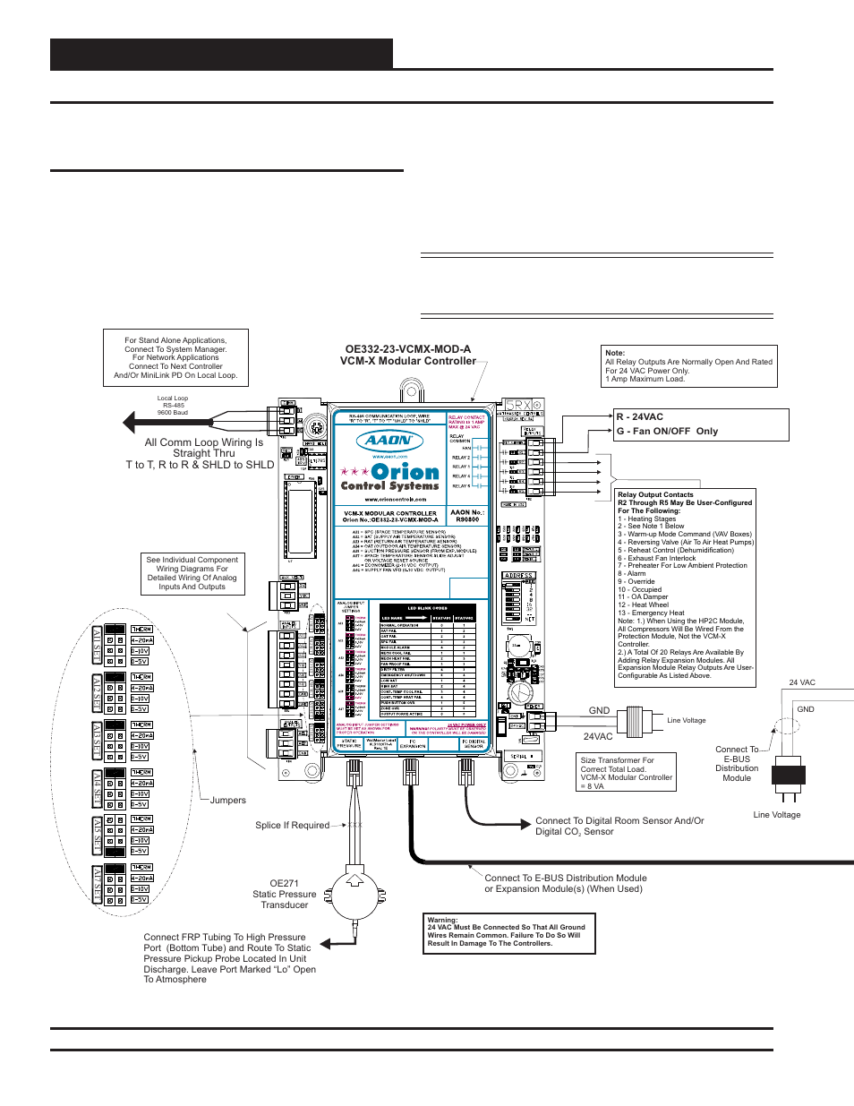 Installation and wiring, Full digital module technical guide 6 | Orion System Full Digital Module User Manual | Page 6 / 16