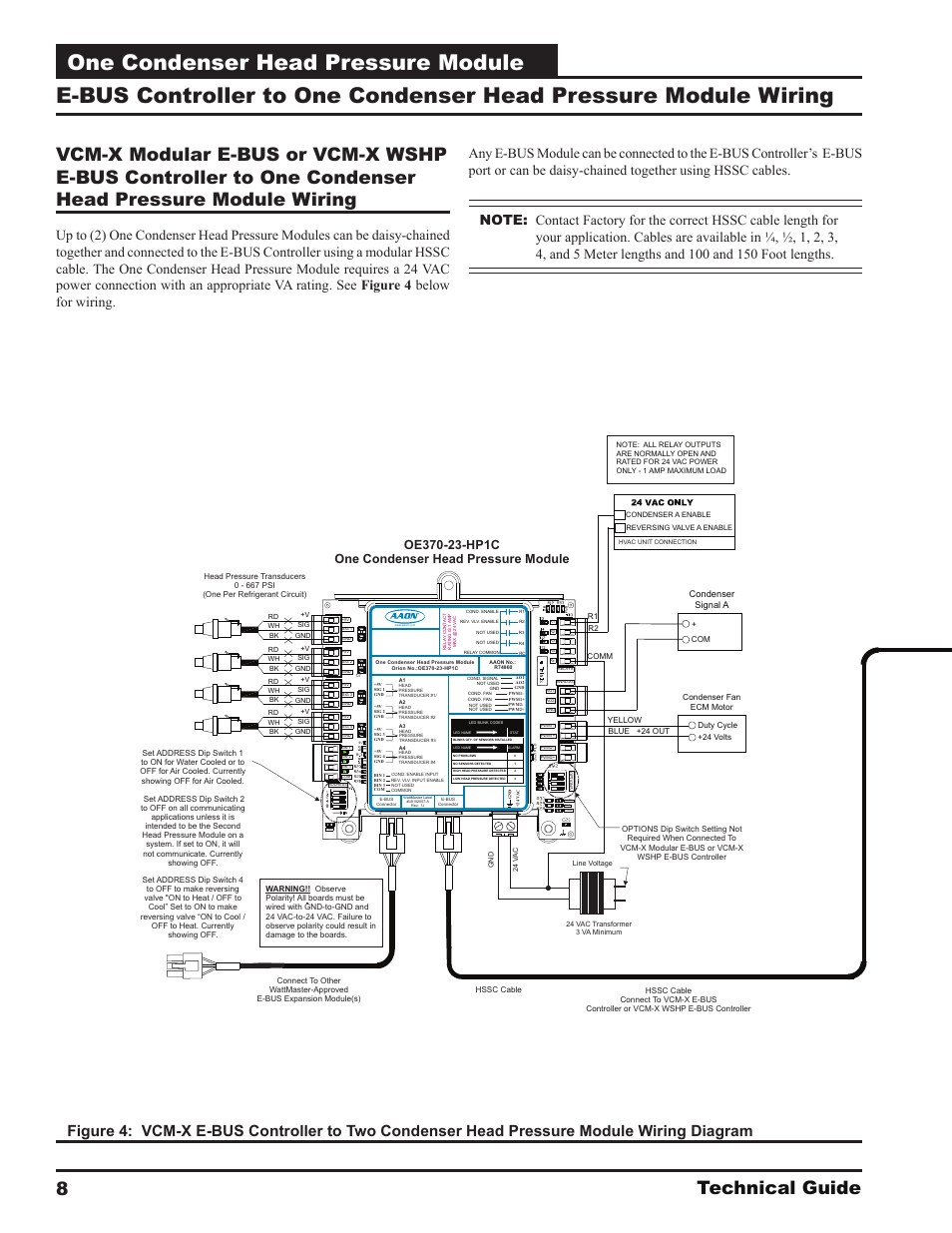 One condenser head pressure module, Technical guide 8 | Orion System One Condenser Head Pressure Module User Manual | Page 8 / 24