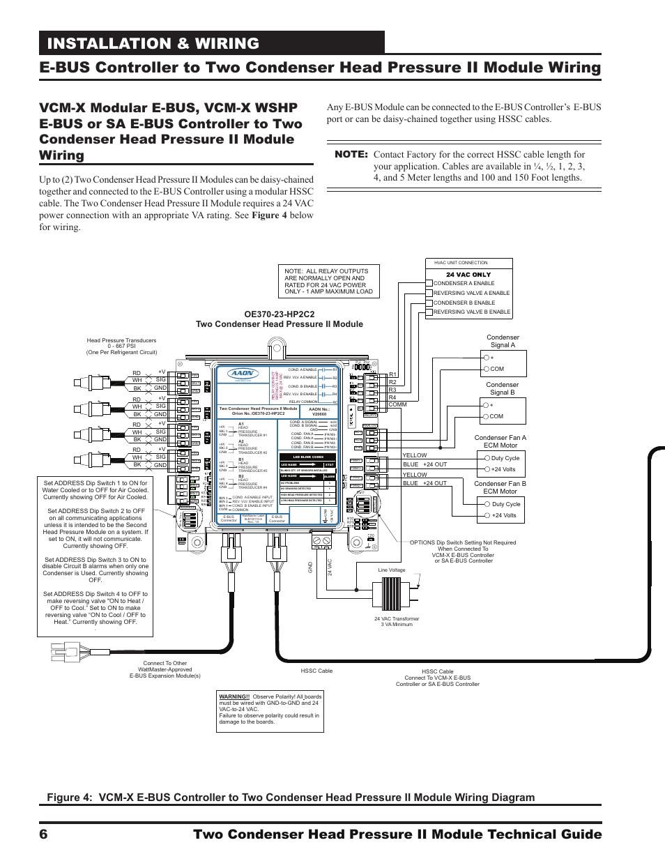 Installation & wiring, Zone | Orion System Two Condenser Head Pressure II Module User Manual | Page 6 / 16