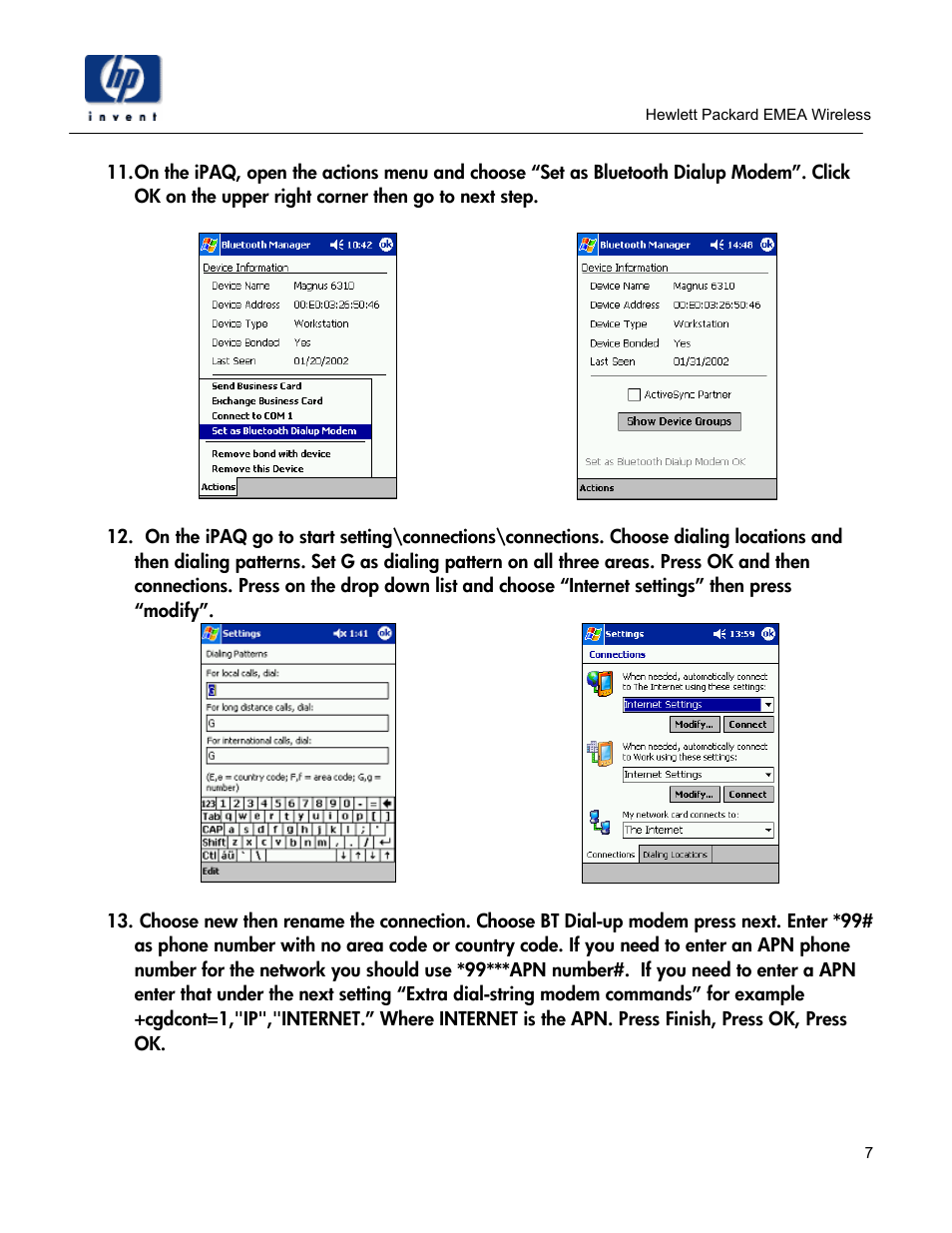 Compaq ipaq 3970 User Manual | Page 7 / 8