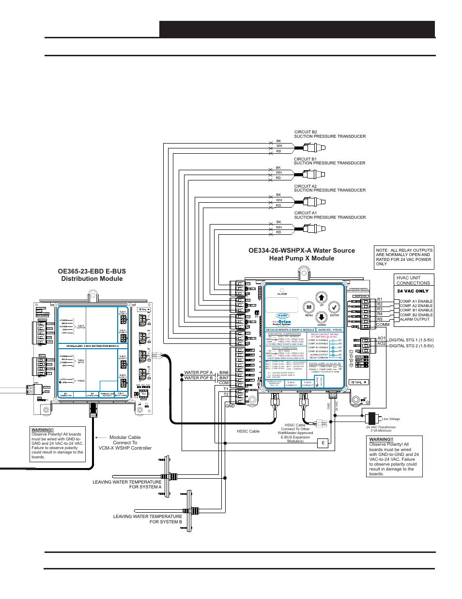Wshp-x module, Installation & wiring, Technical guide | Orion System Water Source Heat Pump X Module User Manual | Page 13 / 32