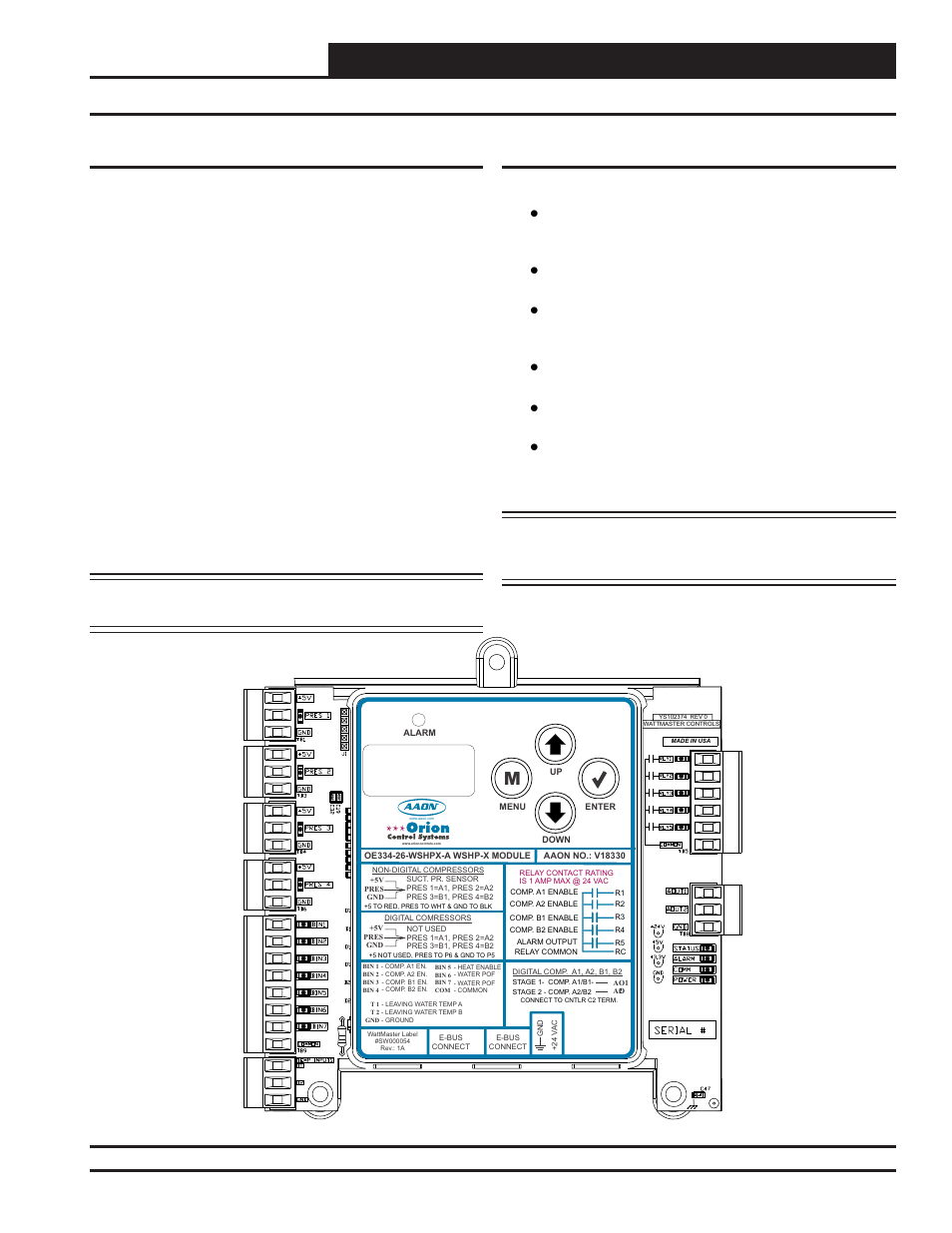 Wshp-x module, Module overview, Technical guide | 3overview, Features, Figure 1: water source heat pump x module, The wshp-x module provides the following, Distribution module to e-bus interface | Orion System Water Source Heat Pump X Module User Manual | Page 3 / 32