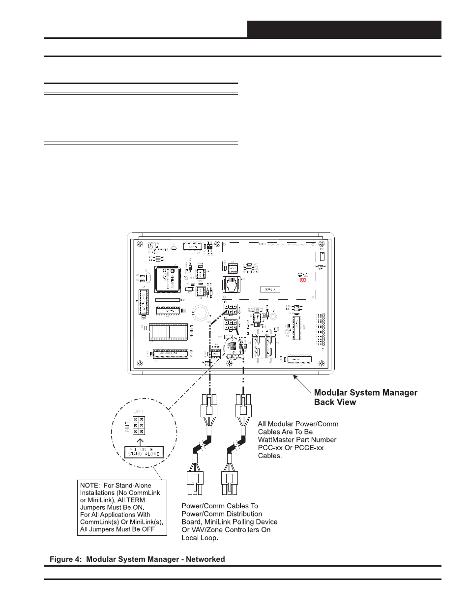 System connection, Modular system manager | Orion System VCM-X/RNE Operator Interfaces User Manual | Page 5 / 84