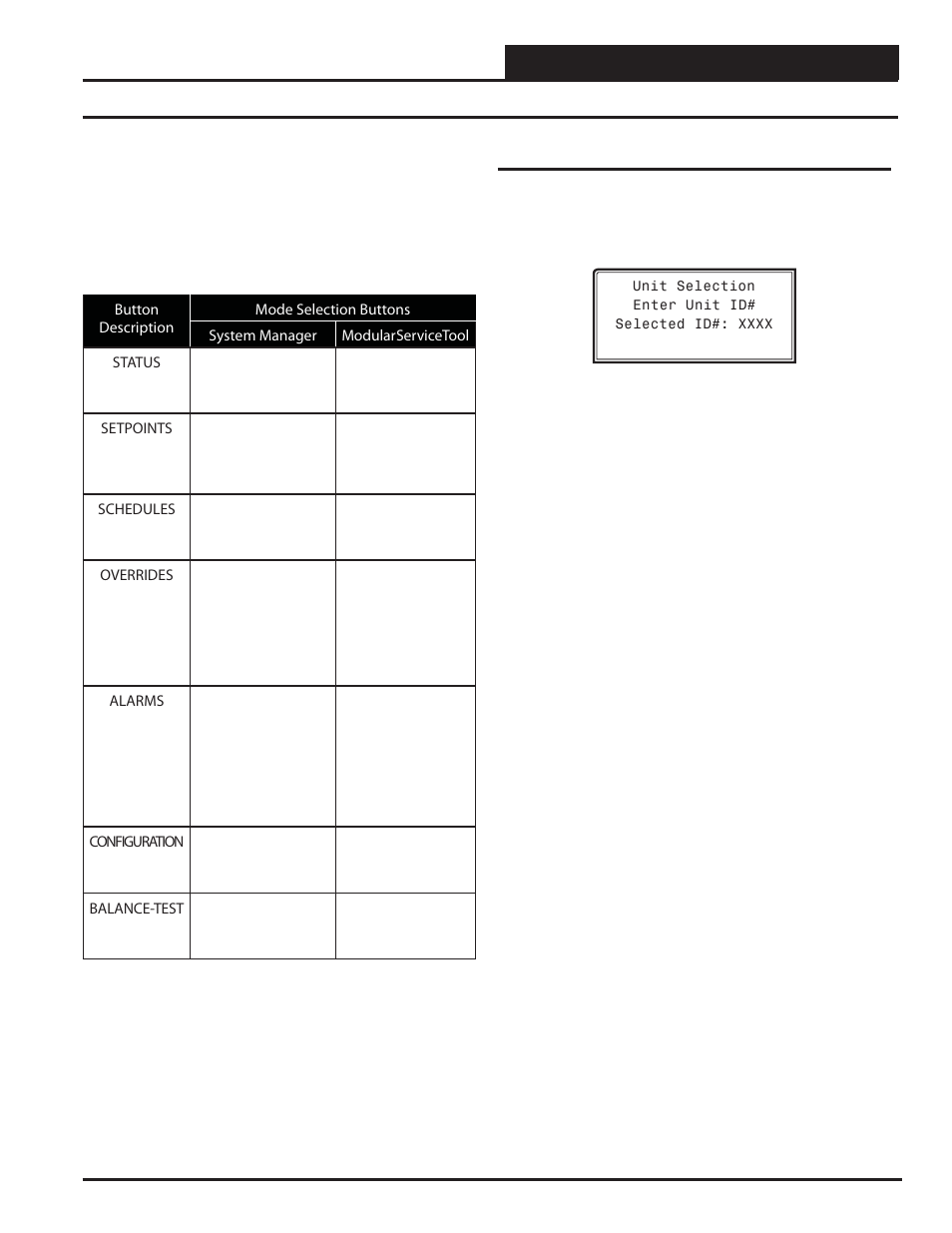 Interfaces overview, Service tool and system manager keys, Vcm-x / rne operator interfaces technical guide 9 | Service tool and system manager | Orion System VCM-X/RNE Operator Interfaces User Manual | Page 9 / 84