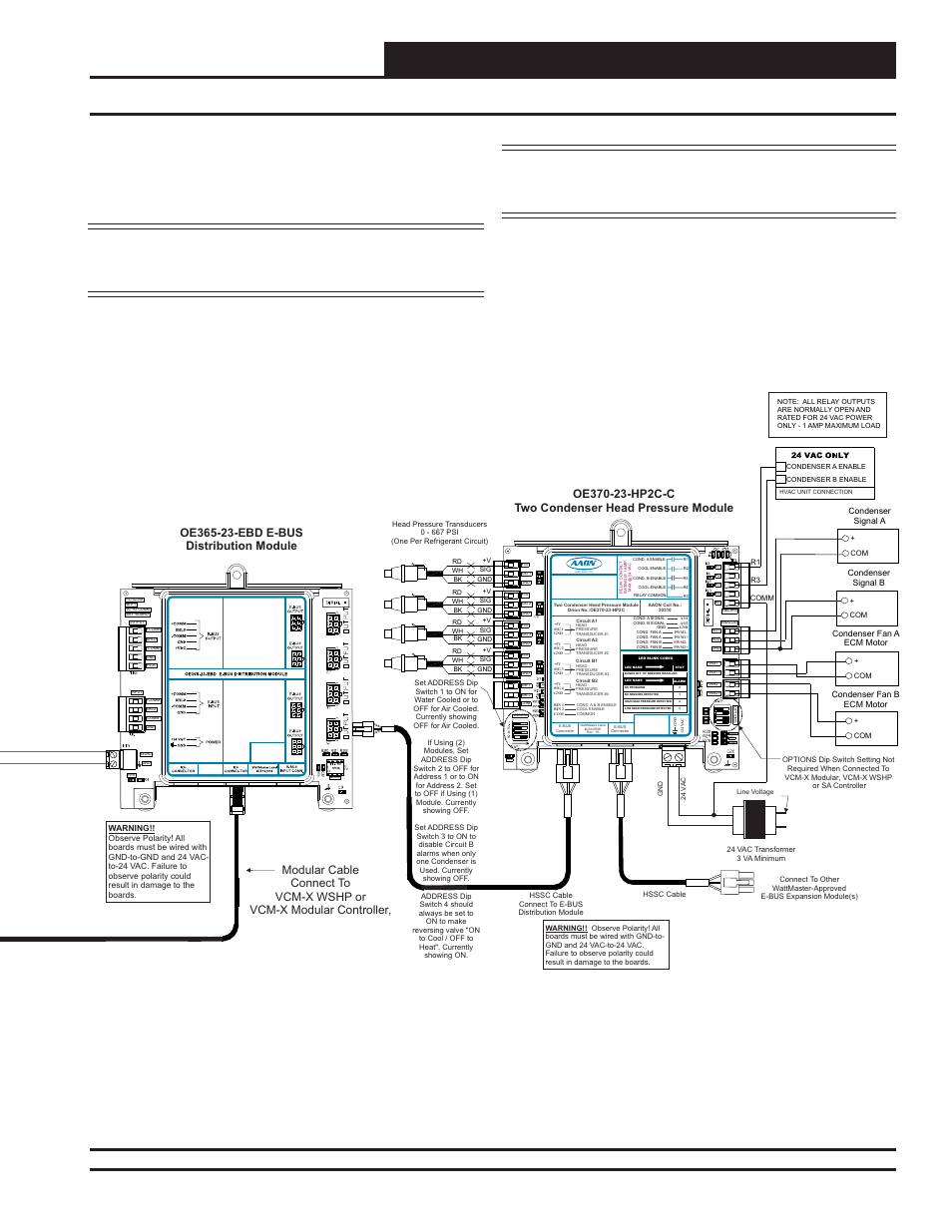 Two condenser head pressure module, Technical guide | Orion System Two Condenser Head Pressure Module User Manual | Page 7 / 24
