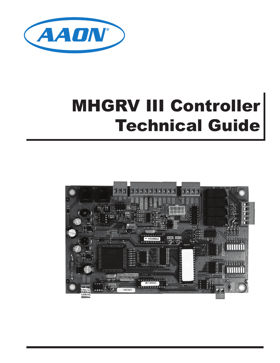 Orion System MHGRV III User Manual | 20 pages