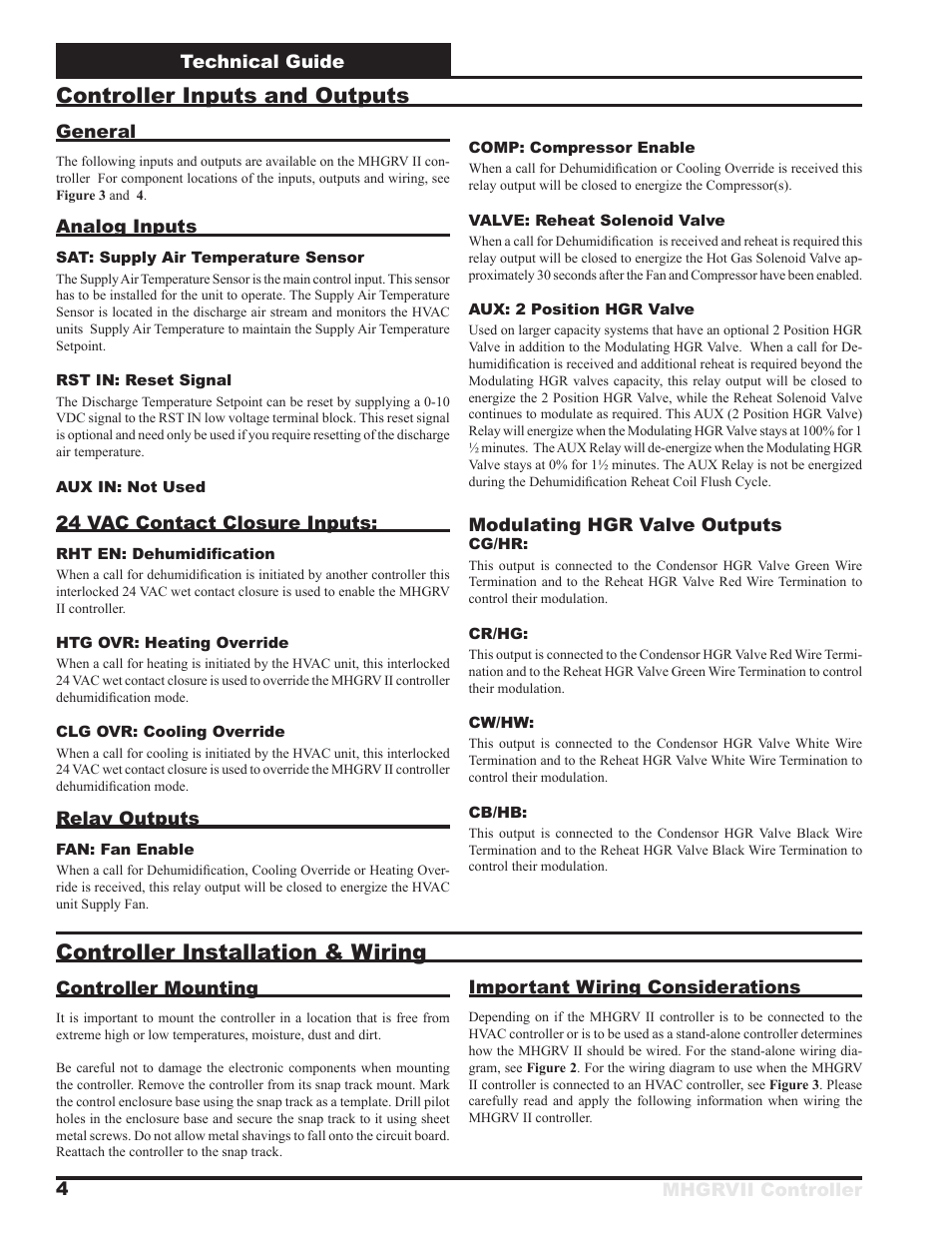 Orion System MHGRV II User Manual | Page 4 / 12