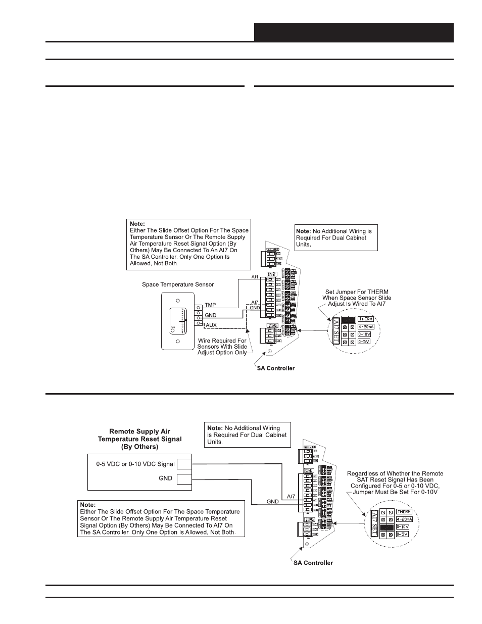 Installation & wiring, Sat & remote sat reset signal wiring | Orion System SA Controller User Manual | Page 13 / 70