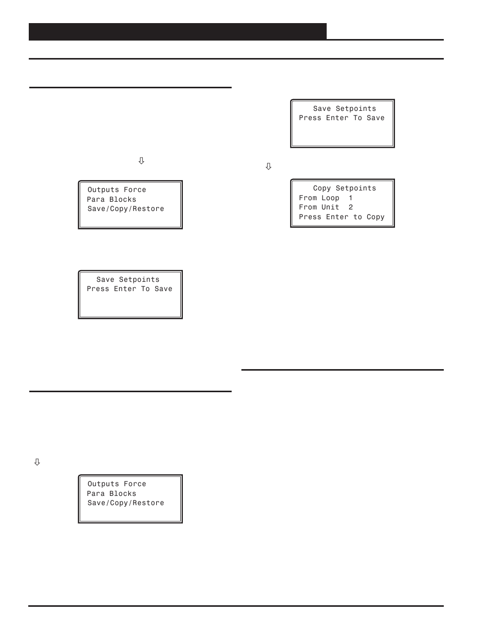 Appendix a - save, load, copy setpoints, Saving & copying setpoints, Copy setpoints - network mode | Save & copy setpoints - stand-alone mode | Orion System Modular Service Tool SD User Manual | Page 14 / 20