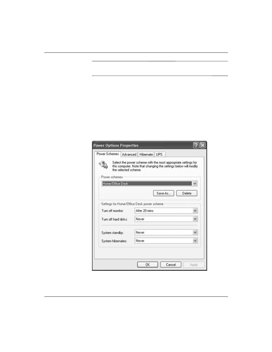 Using the power options properties, Using the power options properties –2 | Compaq 277958-001 User Manual | Page 35 / 74