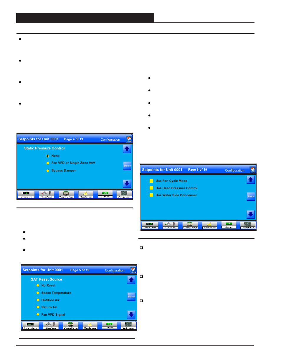 Vcm, vcm-x & vcb-x controllers, Vcb-x controllers, Vcb-x confi guration | Smts ii technical guide 44 | Orion System System Manager TS II In-House User Manual | Page 44 / 84