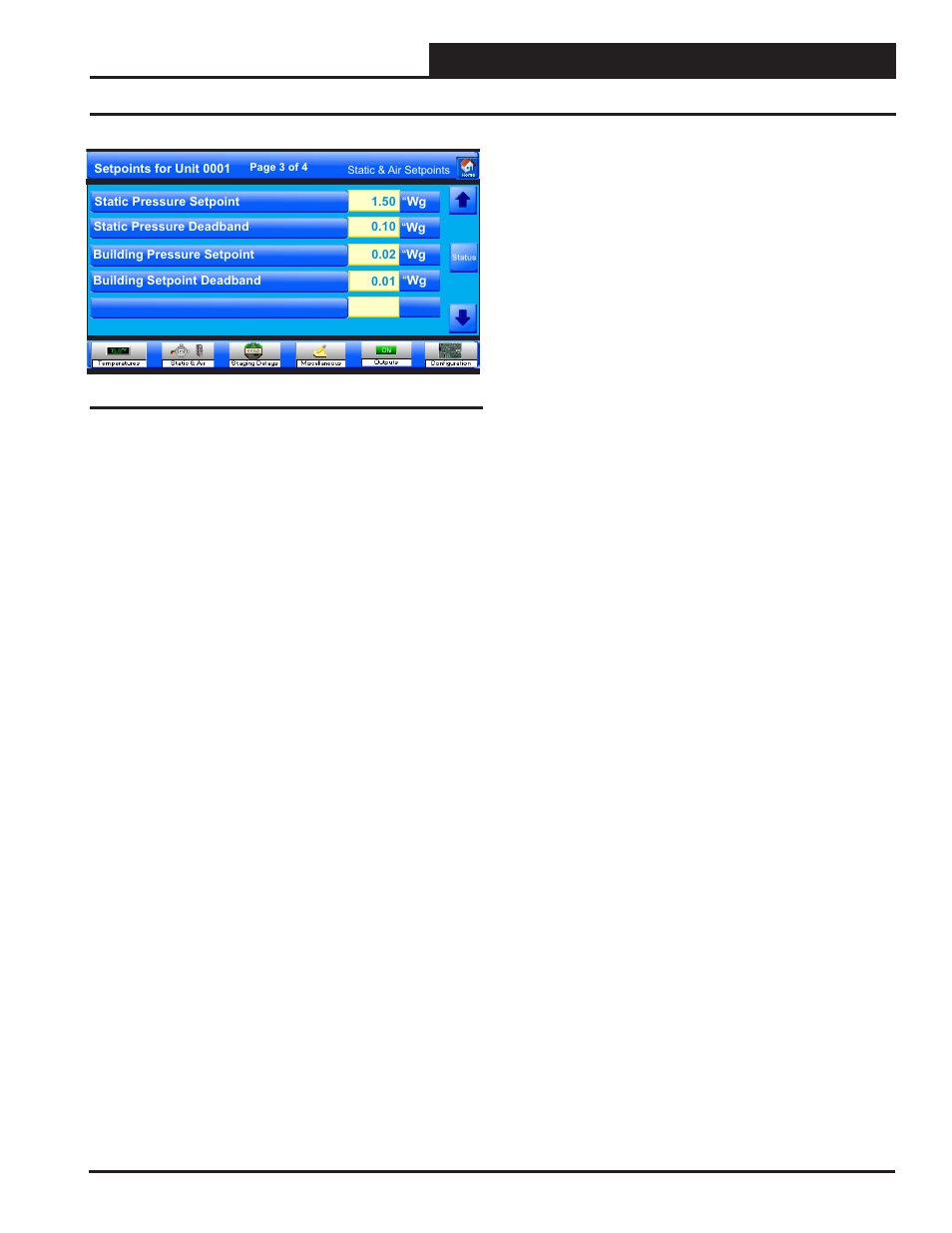 Vcm, vcm-x & vcb-x controllers, Vcb-x controllers vcb-x static & air setpoints, Smts ii technical guide | Orion System System Manager TS II In-House User Manual | Page 55 / 84
