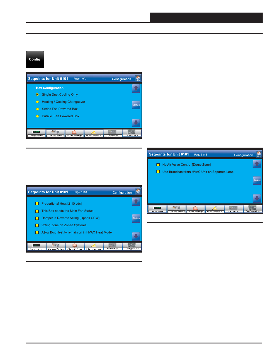 Vav/zone controllers, Vav/zone confi guration setpoints, Smts ii technical guide | Orion System System Manager TS II In-House User Manual | Page 65 / 84