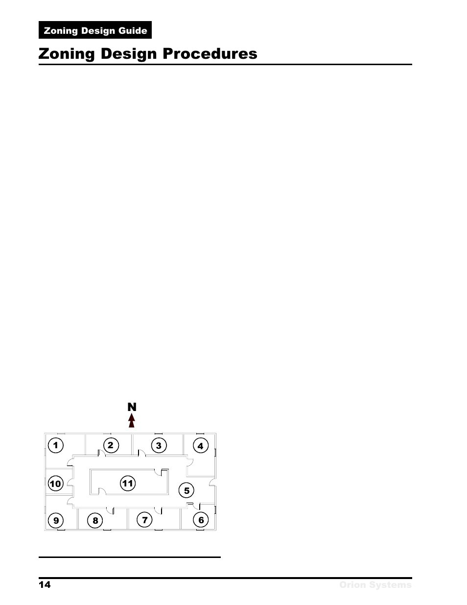 Zoning design procedures | Orion System Zoning User Manual | Page 14 / 32