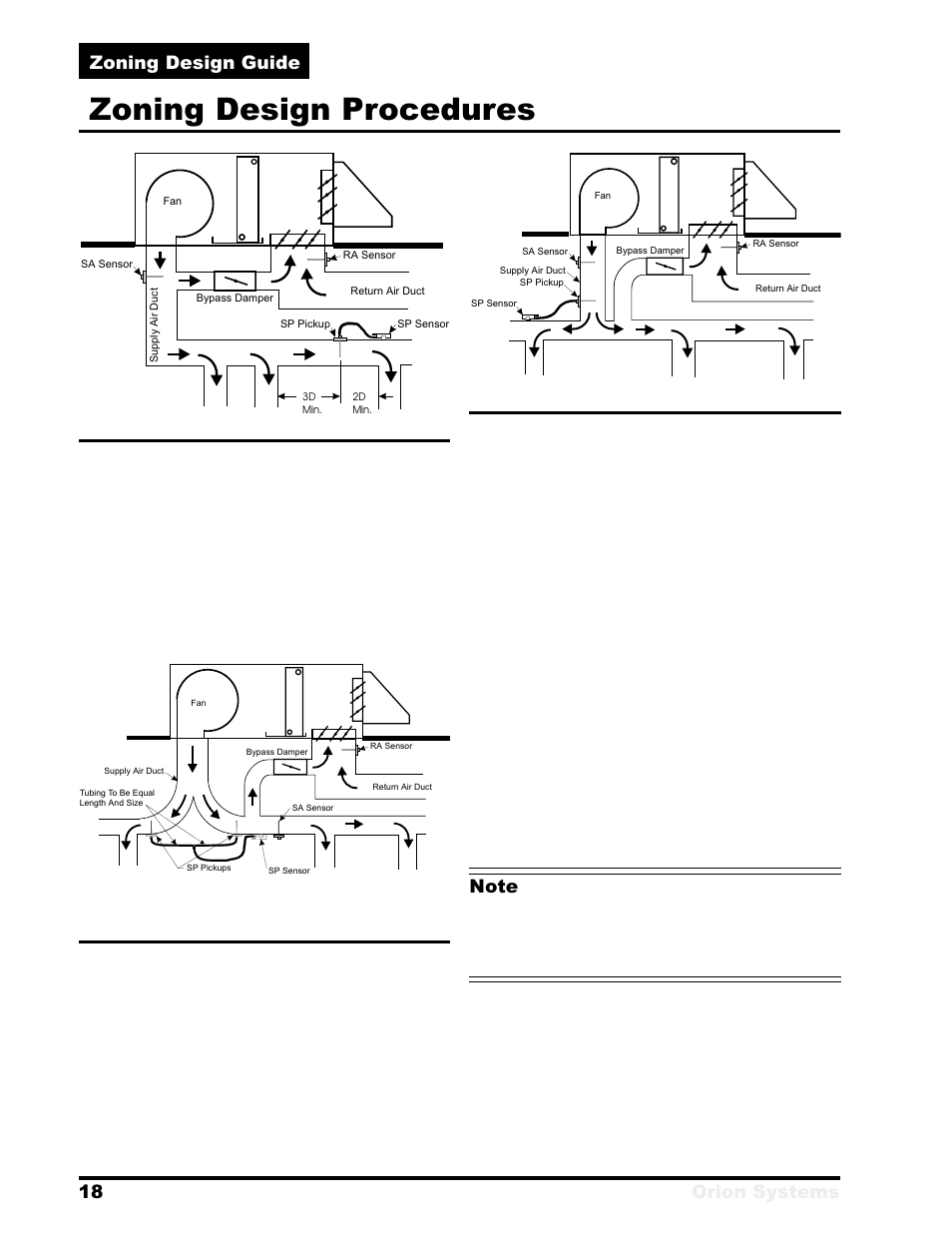 Zoning design procedures, 18 orion systems zoning design guide, Step #6 - sizing zone dampers | Orion System Zoning User Manual | Page 18 / 32