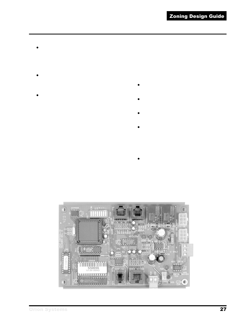 Orion System Zoning User Manual | Page 27 / 32