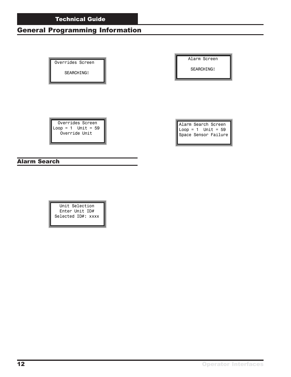 General programming information | Orion System MUA II D Controllers Operator Interfaces User Manual | Page 12 / 24