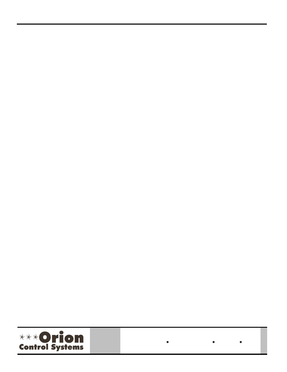Orion System MUA II D Controllers Operator Interfaces User Manual | Page 24 / 24