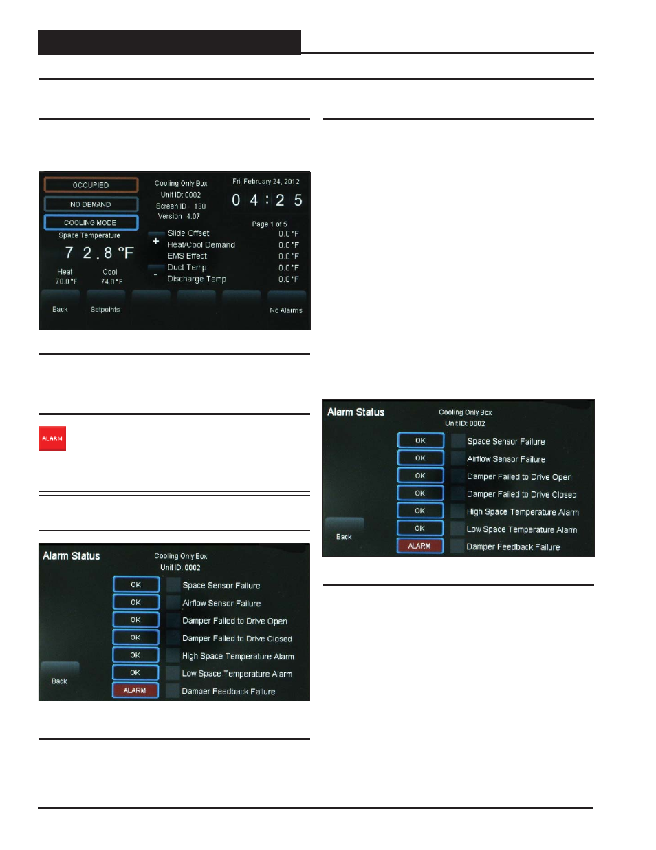 Vav/zone controllers | Orion System OE392-10 System Manager TS User Manual | Page 50 / 80