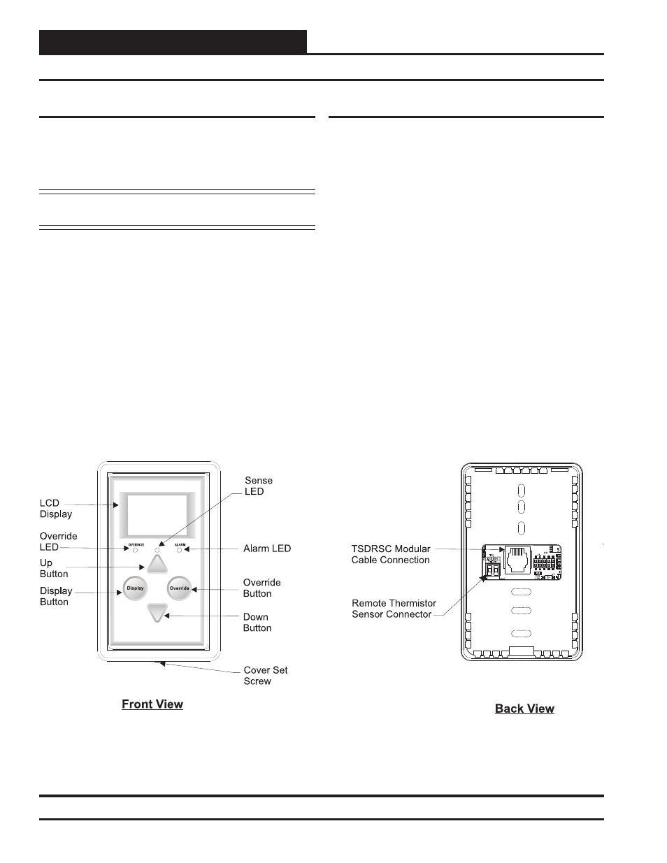 Digital room sensor, Basic operation, Operator interface 4 | Sensor operation, Led operation | Orion System Digital Room v.1 User Manual | Page 4 / 16