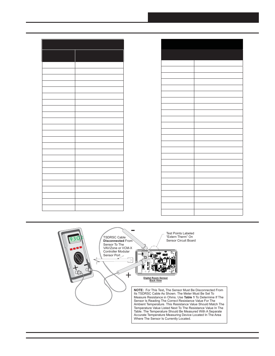 Digital room sensor, Troubleshooting, Operator interface | Orion System Digital Room v.1 User Manual | Page 7 / 16