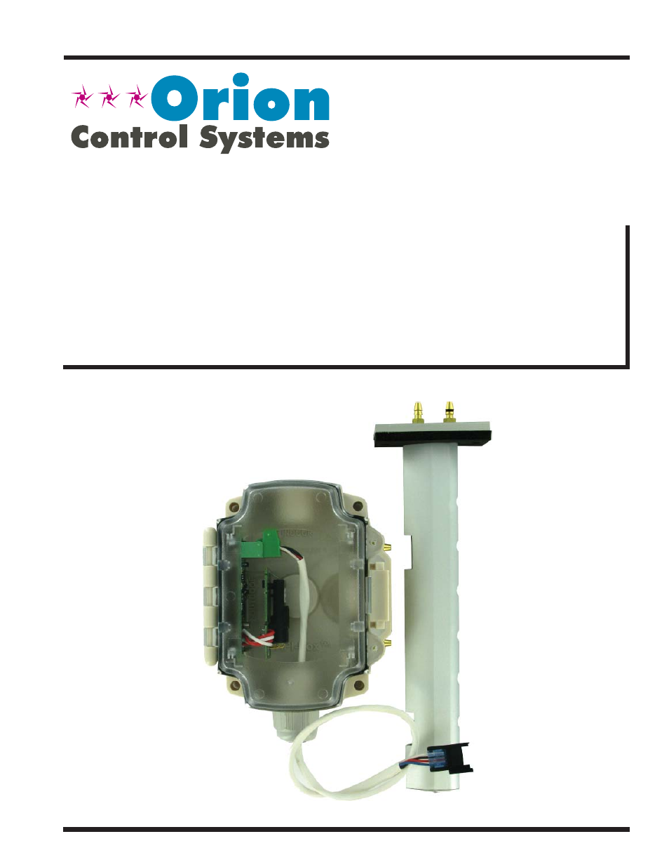 Orion System OE256-07 Duct Mounted v.1 User Manual | 8 pages