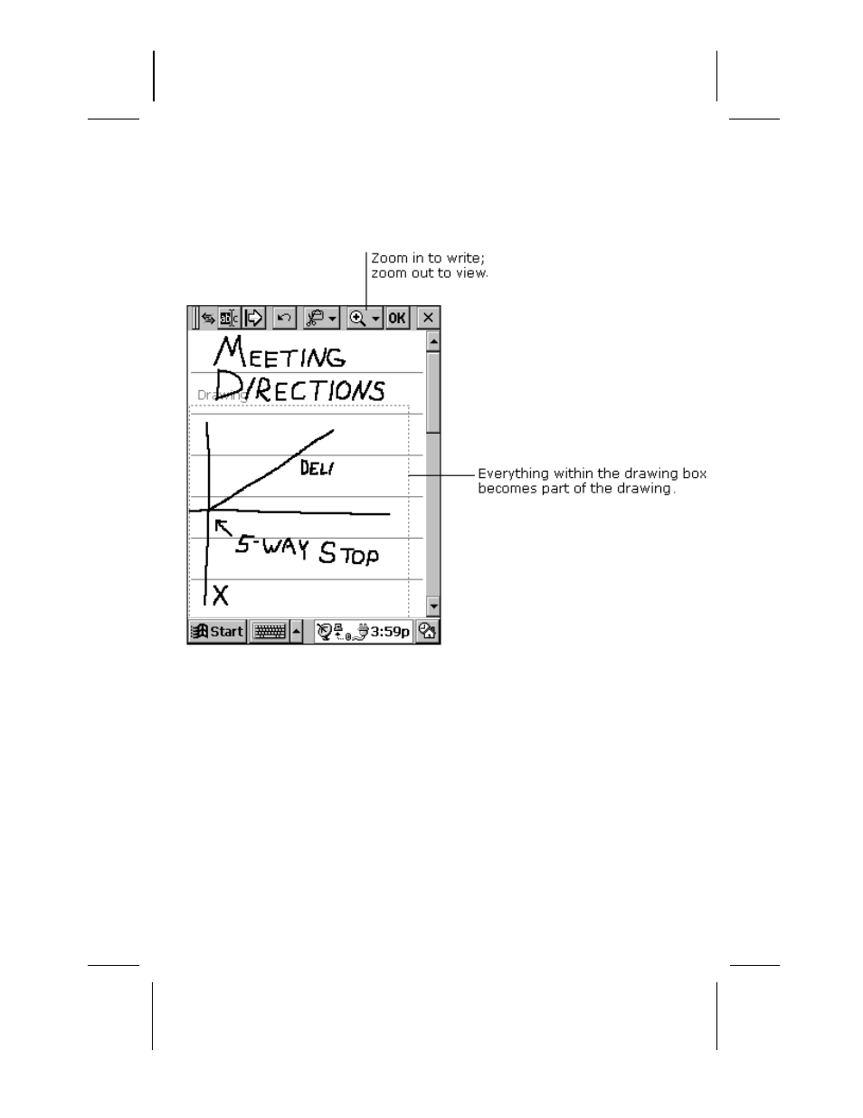 Writing and drawing, Riting and, Rawing | Compaq AERO 2100 User Manual | Page 105 / 192