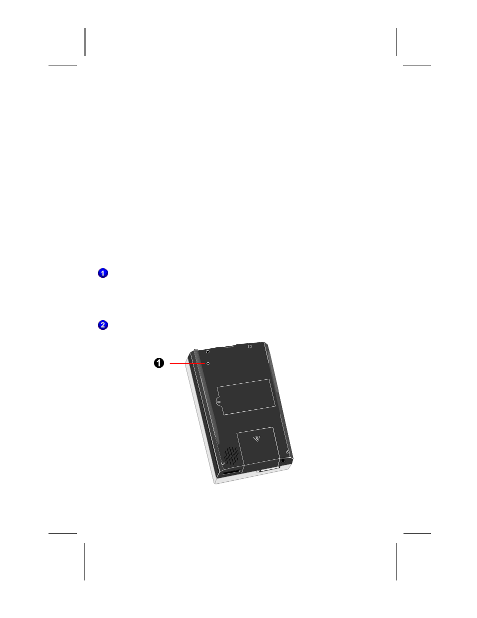 For more information, see, Resetting, Your device | In chapter 3, Resetting your device, Esetting your, Evice | Compaq AERO 2100 User Manual | Page 57 / 192