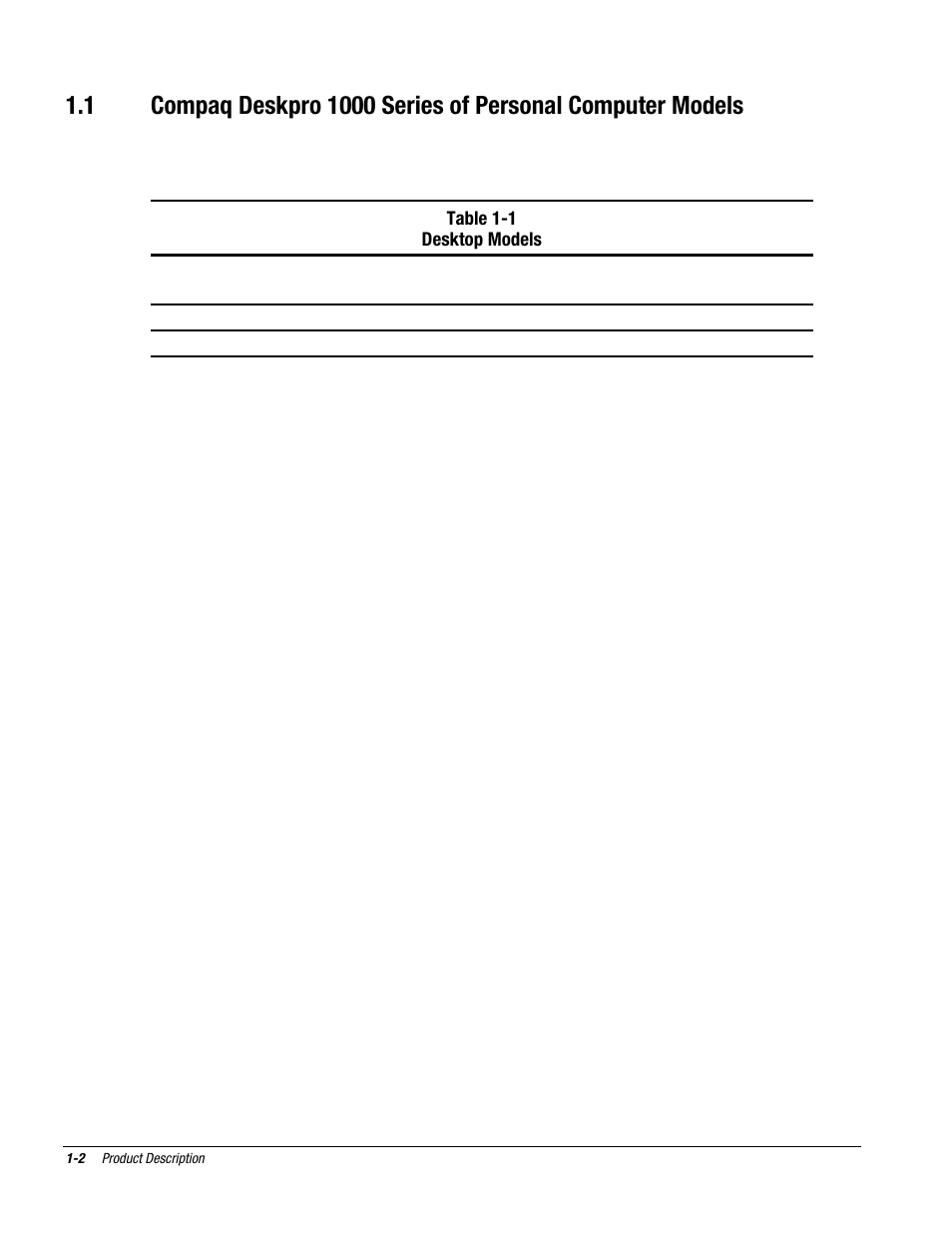 Compaq DESKPRO 1000 User Manual | Page 10 / 99